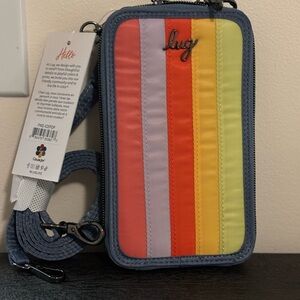 NWT Lug PIKE Crossbody Limited Edition Icepop Blue Margarita Watermelon Banana